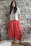 Tasha Cushion Cotton Driftwood Bloom Pant Watermelon